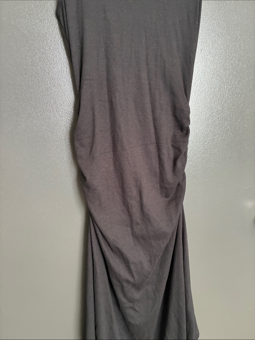 Michael Stars Black Sleeveless Turtleneck Maxi Dress Sz S - Picture 4 of 8